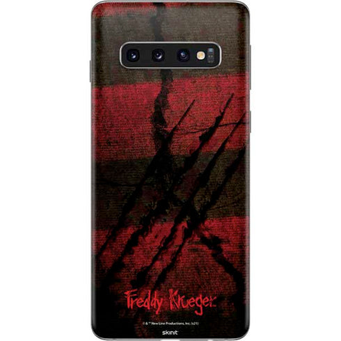 Nightmare on Elm Street Freddy Krueger Scratch Galaxy S10 Skin