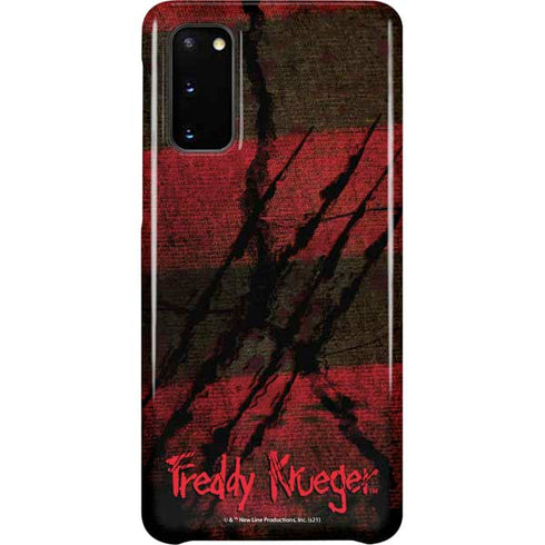 Nightmare on Elm Street Freddy Krueger Scratch Galaxy S20 Lite Case