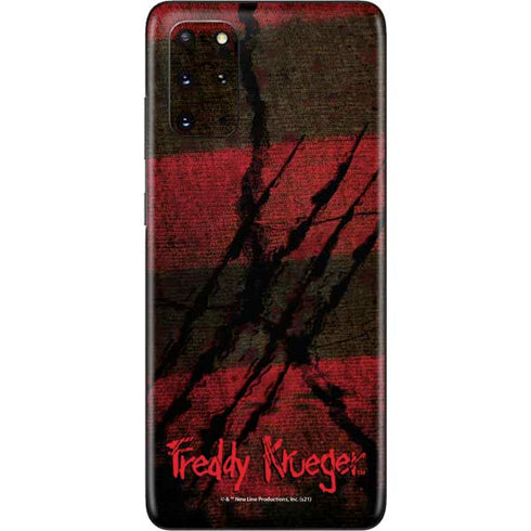 Nightmare on Elm Street Freddy Krueger Scratch Galaxy S20 Plus Skin