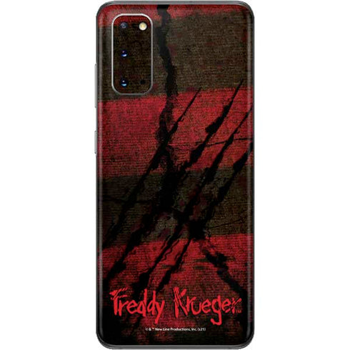 Nightmare on Elm Street Freddy Krueger Scratch Galaxy S20 Skin
