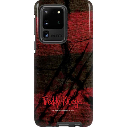 Nightmare on Elm Street Freddy Krueger Scratch Galaxy S20 Ultra 5G Pro Case