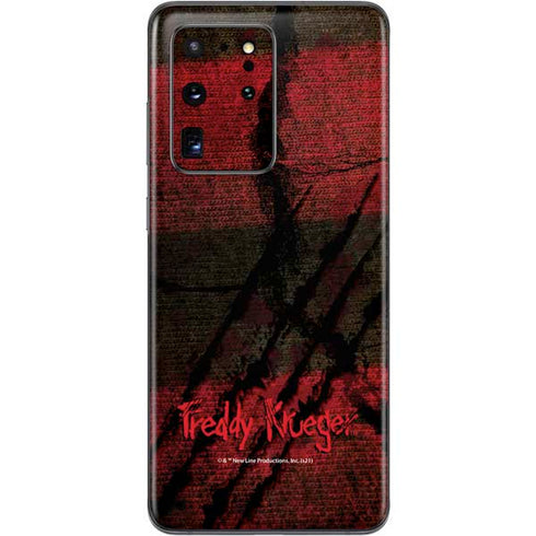 Nightmare on Elm Street Freddy Krueger Scratch Galaxy S20 Ultra 5G Skin