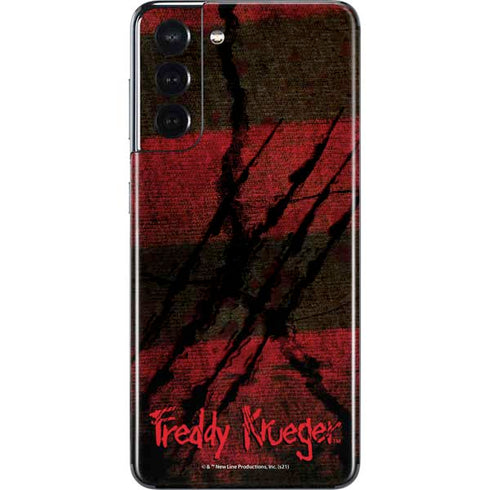Nightmare on Elm Street Freddy Krueger Scratch Galaxy S21 5G Skin