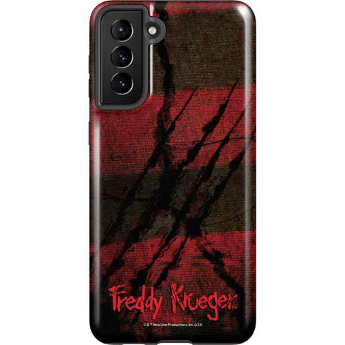 Nightmare on Elm Street Freddy Krueger Scratch Galaxy S21 Plus 5G Pro Case