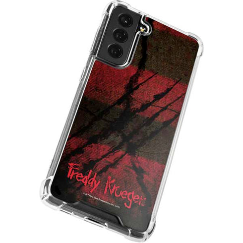 Nightmare on Elm Street Freddy Krueger Scratch Galaxy S22 Clear Case
