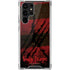 Nightmare on Elm Street Freddy Krueger Scratch Galaxy S22 Ultra Clear Case