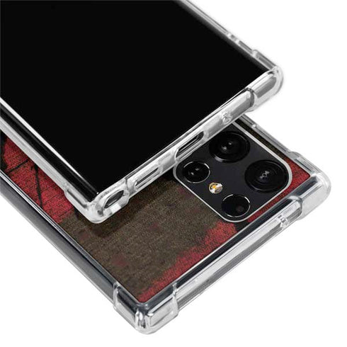 Nightmare on Elm Street Freddy Krueger Scratch Galaxy S22 Ultra Clear Case