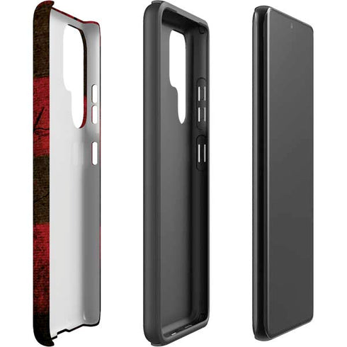 Nightmare on Elm Street Freddy Krueger Scratch Galaxy S22 Ultra Pro Case