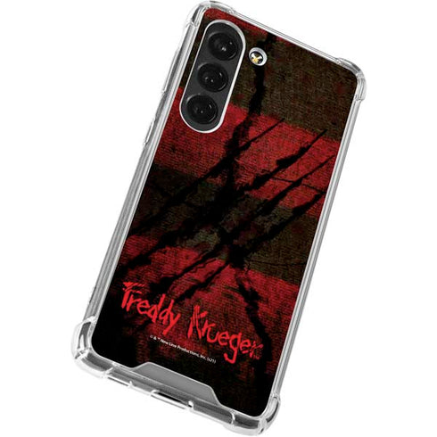 Nightmare on Elm Street Freddy Krueger Scratch Galaxy S23 Clear Case