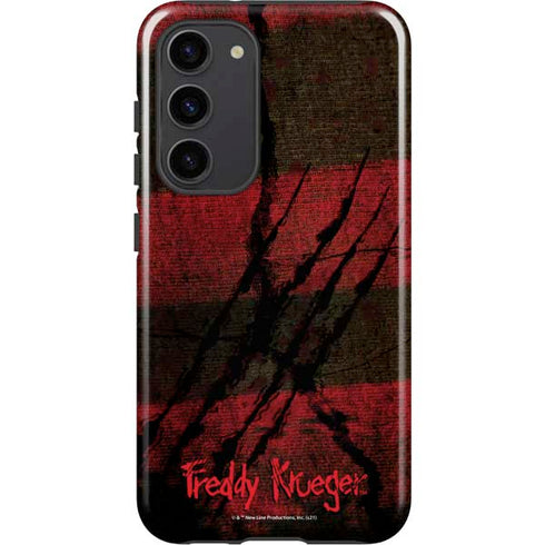 Nightmare on Elm Street Freddy Krueger Scratch Galaxy S23 Plus Pro Case
