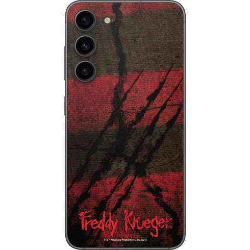 Nightmare on Elm Street Freddy Krueger Scratch Galaxy S23 Plus Skin