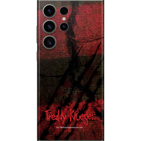 Nightmare on Elm Street Freddy Krueger Scratch Galaxy S23 Ultra Skin