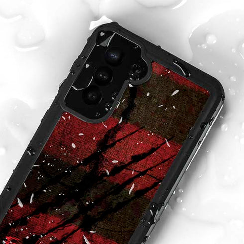 Nightmare on Elm Street Freddy Krueger Scratch Galaxy S23 Waterproof Case