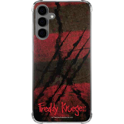 Nightmare on Elm Street Freddy Krueger Scratch Galaxy S24 Plus Clear Case