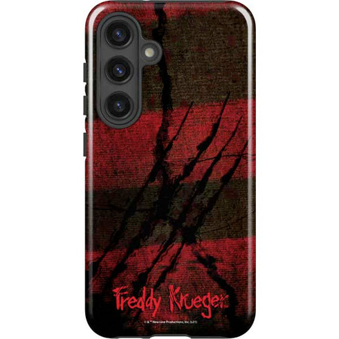 Nightmare on Elm Street Freddy Krueger Scratch Galaxy S24 Plus Impact Case