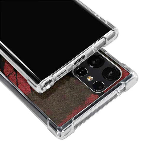 Nightmare on Elm Street Freddy Krueger Scratch Galaxy S24 Ultra Clear Case