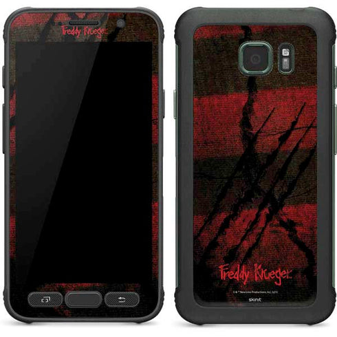 Nightmare on Elm Street Freddy Krueger Scratch Galaxy S7 Active Skin