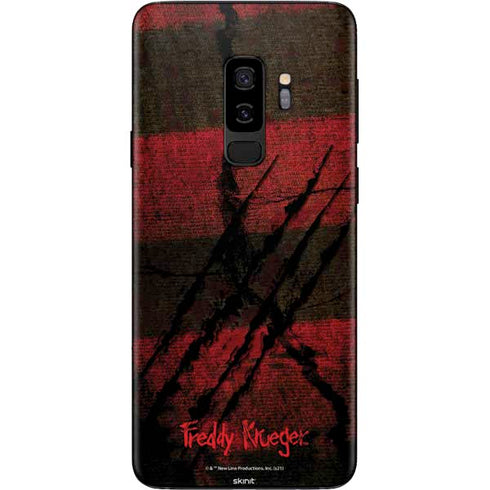 Nightmare on Elm Street Freddy Krueger Scratch Galaxy S9 Plus Skin