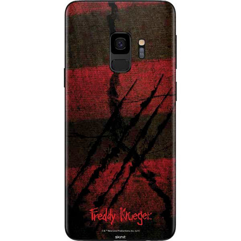 Nightmare on Elm Street Freddy Krueger Scratch Galaxy S9 Skin