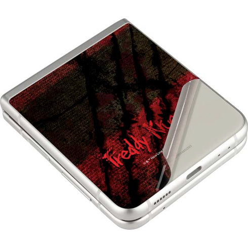 Nightmare on Elm Street Freddy Krueger Scratch Galaxy Z Flip3 5G Skin