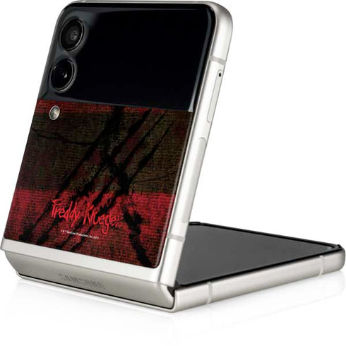 Nightmare on Elm Street Freddy Krueger Scratch Galaxy Z Flip4 5G Skin