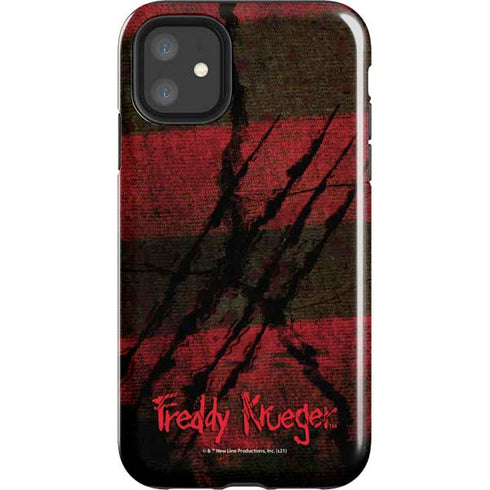 Nightmare on Elm Street Freddy Krueger Scratch iPhone 11 Impact Case