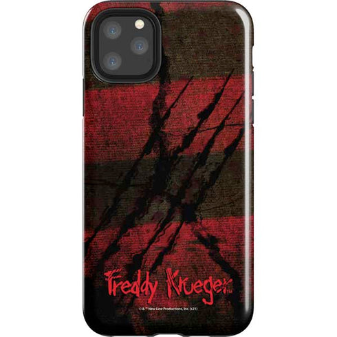 Nightmare on Elm Street Freddy Krueger Scratch iPhone 11 Pro Max Impact Case