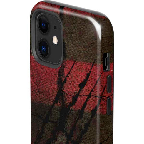 Nightmare on Elm Street Freddy Krueger Scratch iPhone 12 Impact Case