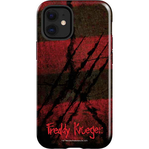 Nightmare on Elm Street Freddy Krueger Scratch iPhone 12 Mini Impact Case