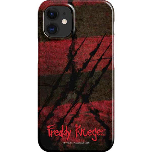 Nightmare on Elm Street Freddy Krueger Scratch iPhone 12 Mini Lite Case