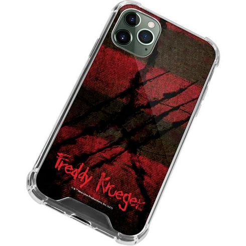 Nightmare on Elm Street Freddy Krueger Scratch iPhone 12 Pro Max Clear Case