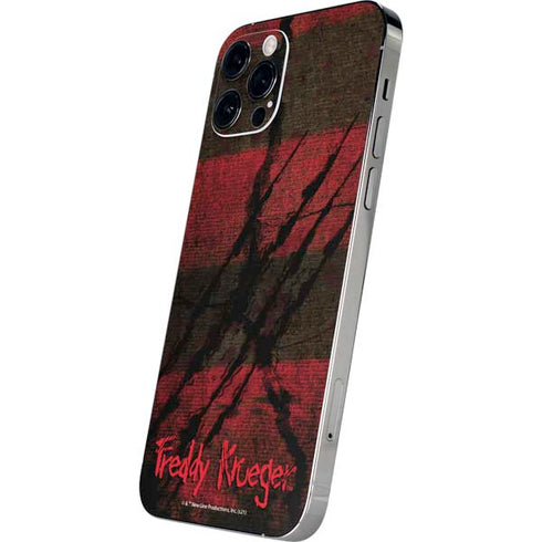 Nightmare on Elm Street Freddy Krueger Scratch iPhone 12 Pro Max Skin