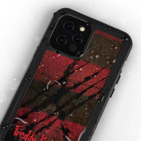 Nightmare on Elm Street Freddy Krueger Scratch iPhone 12 Pro Max Waterproof Case