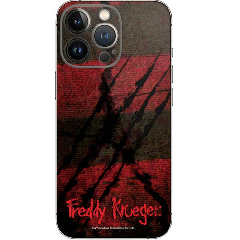 Nightmare on Elm Street Freddy Krueger Scratch iPhone 13 Pro Skin