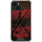 Nightmare on Elm Street Freddy Krueger Scratch iPhone 14 Clear Case