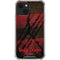 Nightmare on Elm Street Freddy Krueger Scratch iPhone 14 Plus Clear Case