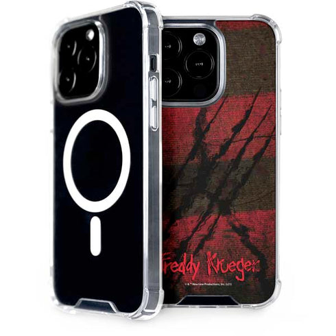 Nightmare on Elm Street Freddy Krueger Scratch iPhone 14 Pro MagSafe Case