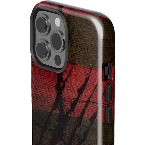 Nightmare on Elm Street Freddy Krueger Scratch iPhone 15 Pro Max Impact Case