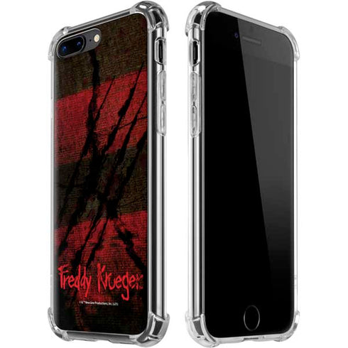 Nightmare on Elm Street Freddy Krueger Scratch iPhone 7/8 Plus Clear Case