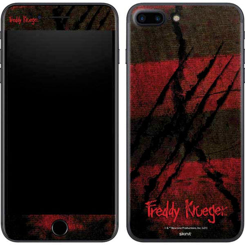 Nightmare on Elm Street Freddy Krueger Scratch iPhone 8 Plus Skin