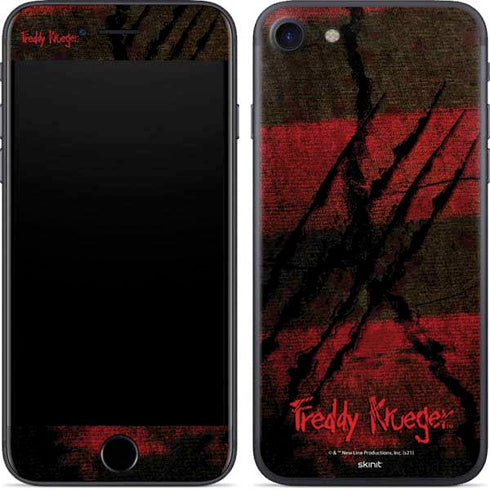 Nightmare on Elm Street Freddy Krueger Scratch iPhone 8 Skin