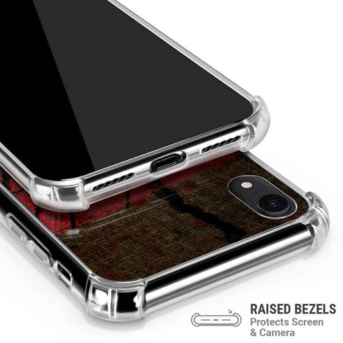 Nightmare on Elm Street Freddy Krueger Scratch iPhone XR Clear Case