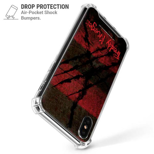 Nightmare on Elm Street Freddy Krueger Scratch iPhone XS Max Clear Case