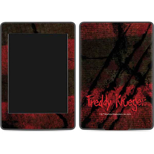 Nightmare on Elm Street Freddy Krueger Scratch Amazon Kindle Skin
