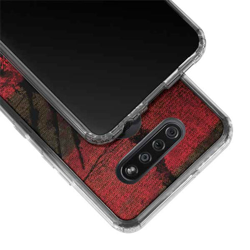 Nightmare on Elm Street Freddy Krueger Scratch LG K51/Q51 Clear Case