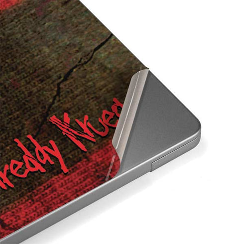 Nightmare on Elm Street Freddy Krueger Scratch MacBook Pro 14in (2021-24) Skin