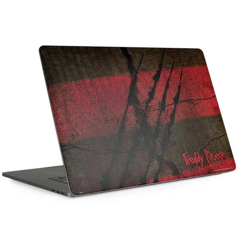Nightmare on Elm Street Freddy Krueger Scratch Apple MacBook Pro 15-inch Skin