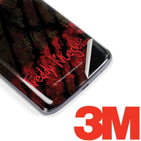 Nightmare on Elm Street Freddy Krueger Scratch Moto E5 Plus Skin
