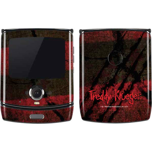 Nightmare on Elm Street Freddy Krueger Scratch Motorola RAZR Skin