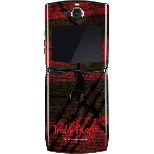 Nightmare on Elm Street Freddy Krueger Scratch Motorola RAZR Skin